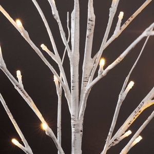 39" LED Birch Branch, 2-Pack